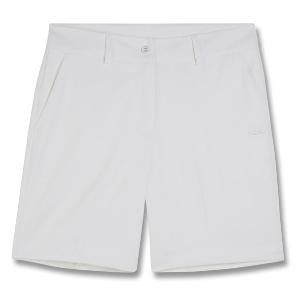 J.Lindeberg Gwen Long Golf Shorts White - SS23 Women
