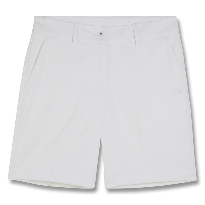 J.Lindeberg Gwen Long Golf Shorts White - SS23 Women