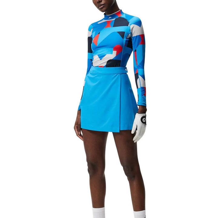 J.Lindeberg Cataleya Pleated Golf Skirt Brilliant Blue - 23 Women
