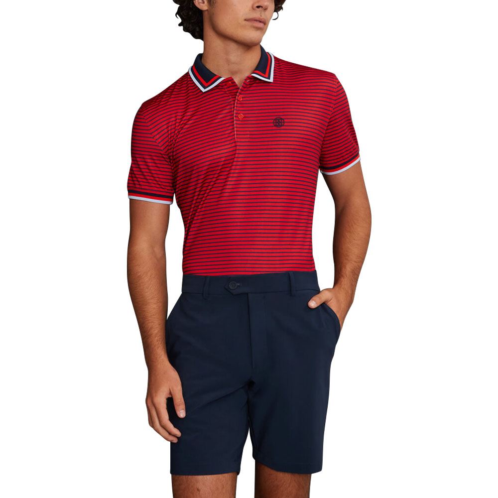 Gfore Skull & T's 3D Tech Jersey Golf Polo 2023