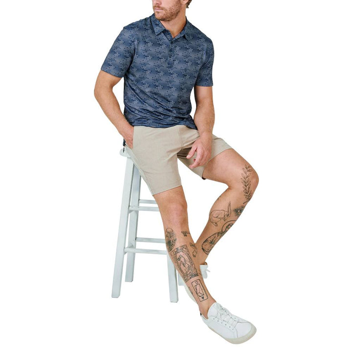 7Diamonds Bay Golf Polo Navy - 23 Men