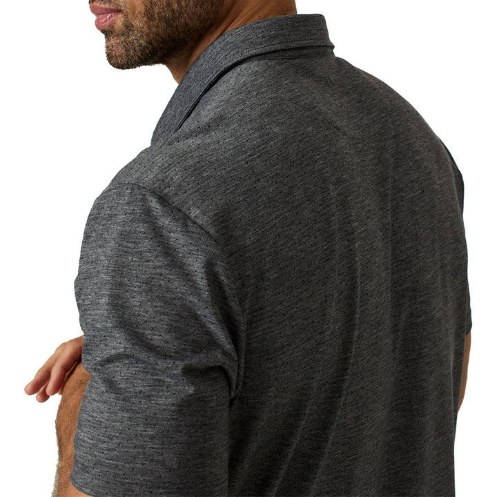 7Diamonds Nikos Golf Polo Charcoal