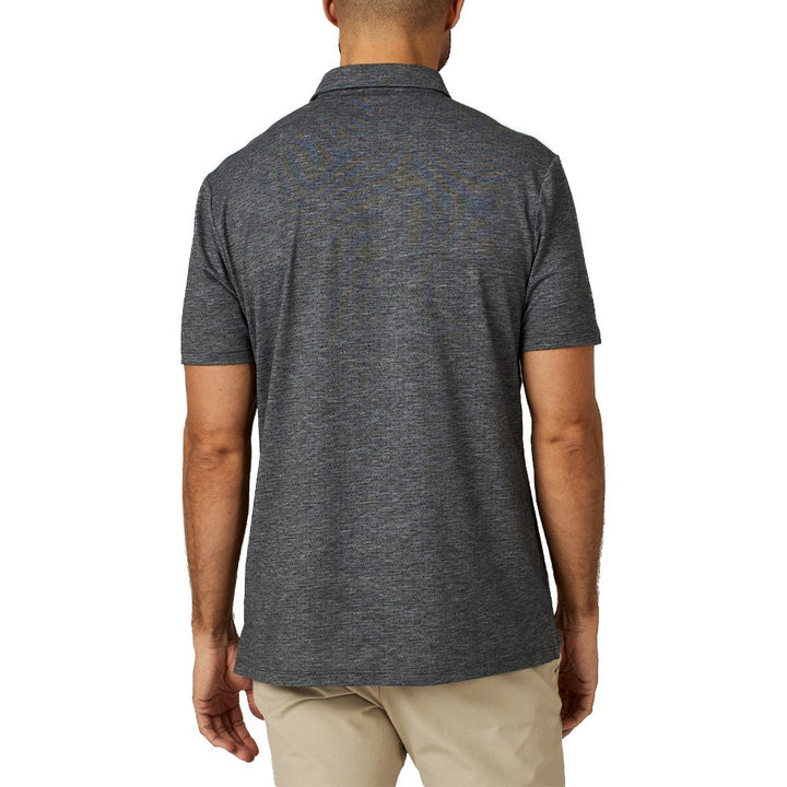7Diamonds Nikos Golf Polo Charcoal