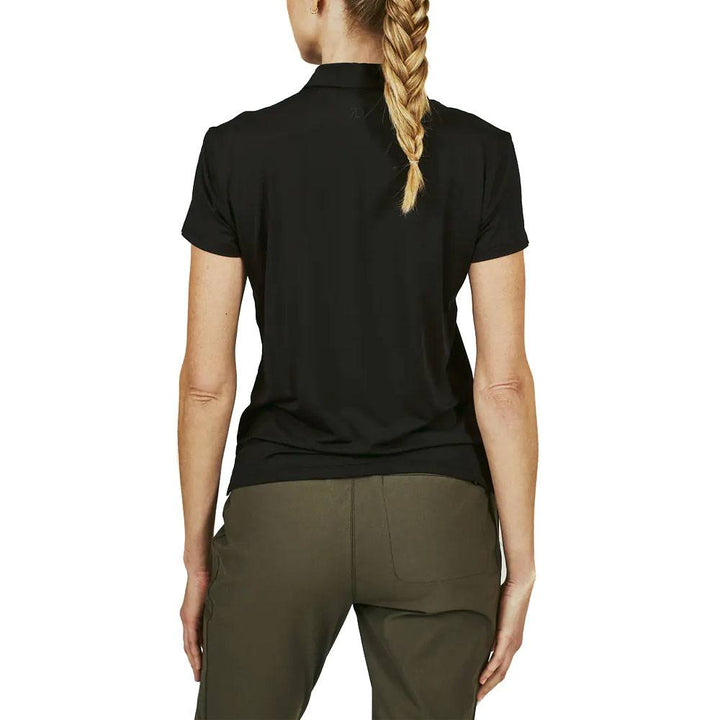 7Diamonds Sade Golf Polo Black - 23 Women