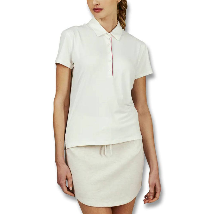 7Diamonds Sade Golf Polo Bone - 23 Women