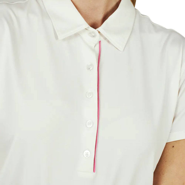 7Diamonds Sade Golf Polo Bone - 23 Women