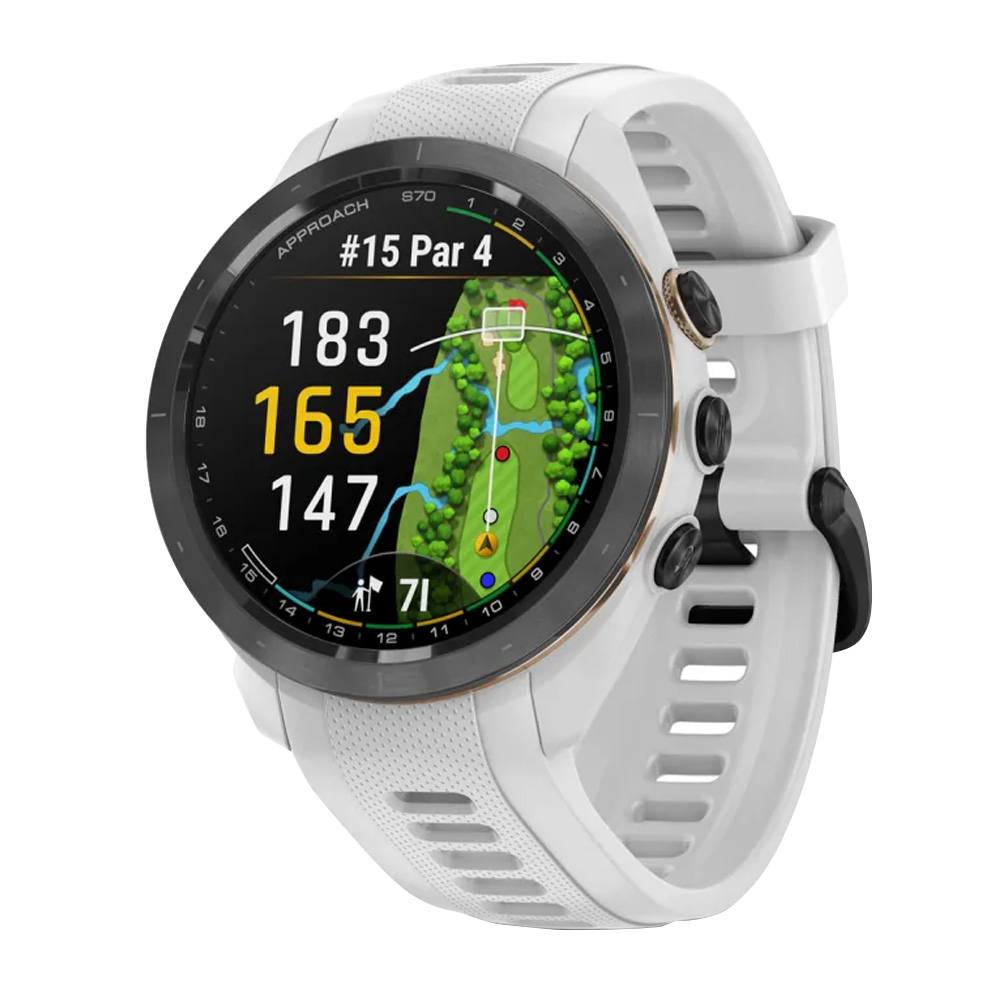 Vente montre GARMIN golf GPS connectée Approach S70 grise- 42mm