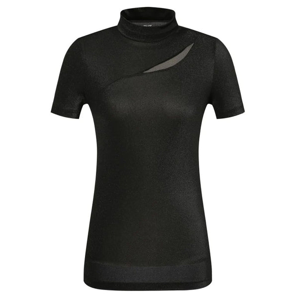 JDX America Emerson Golf Mock Black - SS23 Women