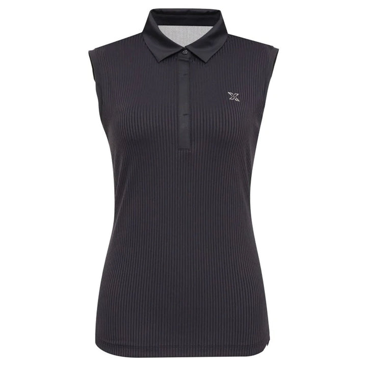 JDX America Emily Golf Polo Black - SS23 Women