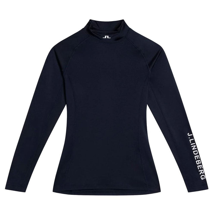 J.Lindeberg Asa Soft Compression Top SS Golf Baselayer JL Navy - 23 Women