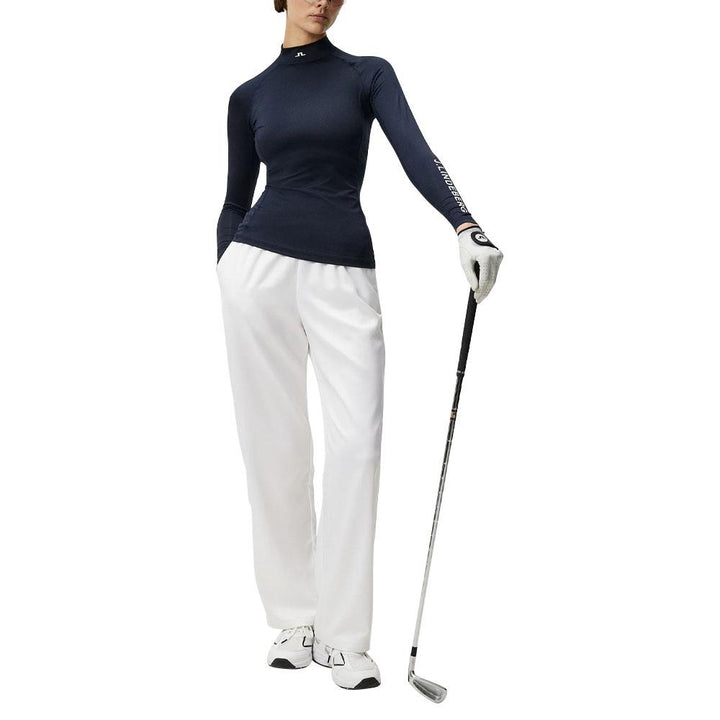 J.Lindeberg Asa Soft Compression Top SS Golf Baselayer JL Navy - 23 Women
