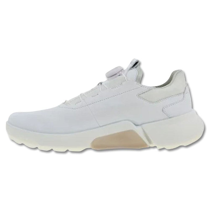 ECCO BIOM H4 BOA Spikeless Golf Shoes White/Gravel - SS23 Men