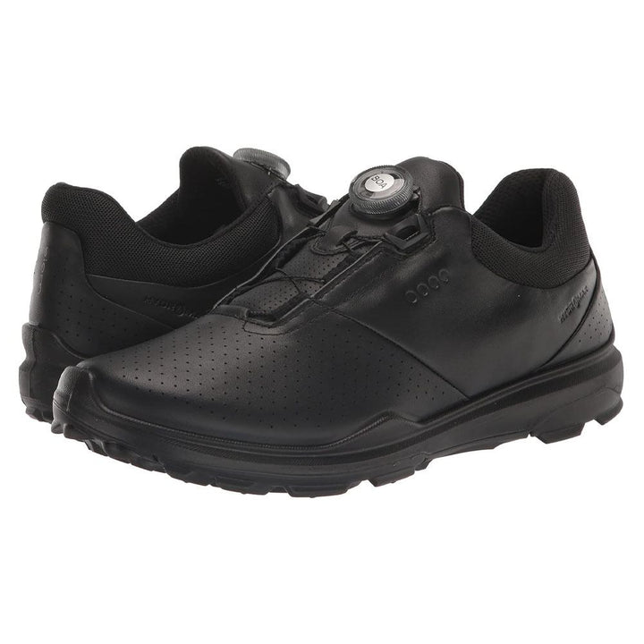 ECCO BIOM Hybrid 3 BOA Spikeless Golf Shoes Black - FW23 Men
