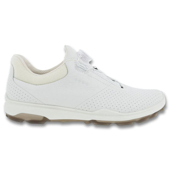 ECCO BIOM Hybrid 3 BOA Spikeless Golf Shoes White - FW23 Men