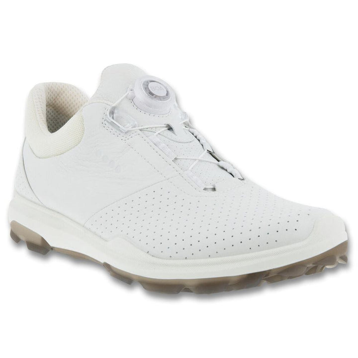 ECCO BIOM Hybrid 3 BOA Spikeless Golf Shoes White - FW23 Men