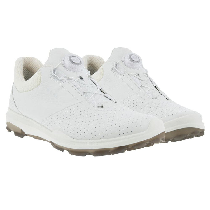 ECCO BIOM Hybrid 3 BOA Spikeless Golf Shoes White - FW23 Men