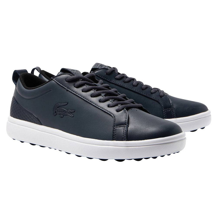 Lacoste G Elite Synthetic Spikeless Golf Shoes Navy/White - 23 Men