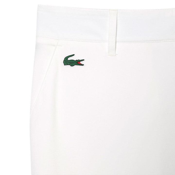 Lacoste Sport Stretch Taffeta Chinos Golf Pants Off White - SS23 Men