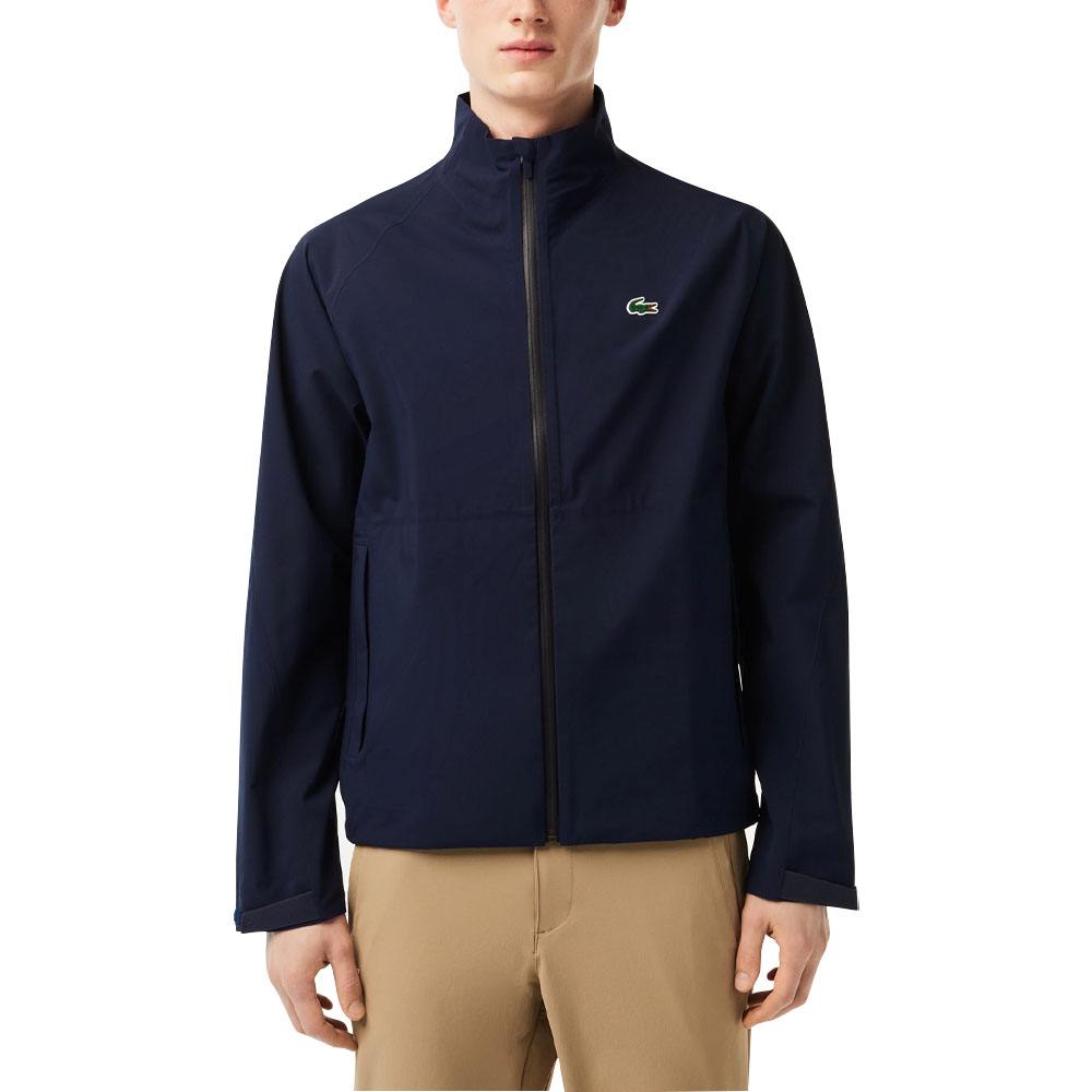 Lacoste Zip-Up Waterproof Windbreaker Golf Jacket 2023