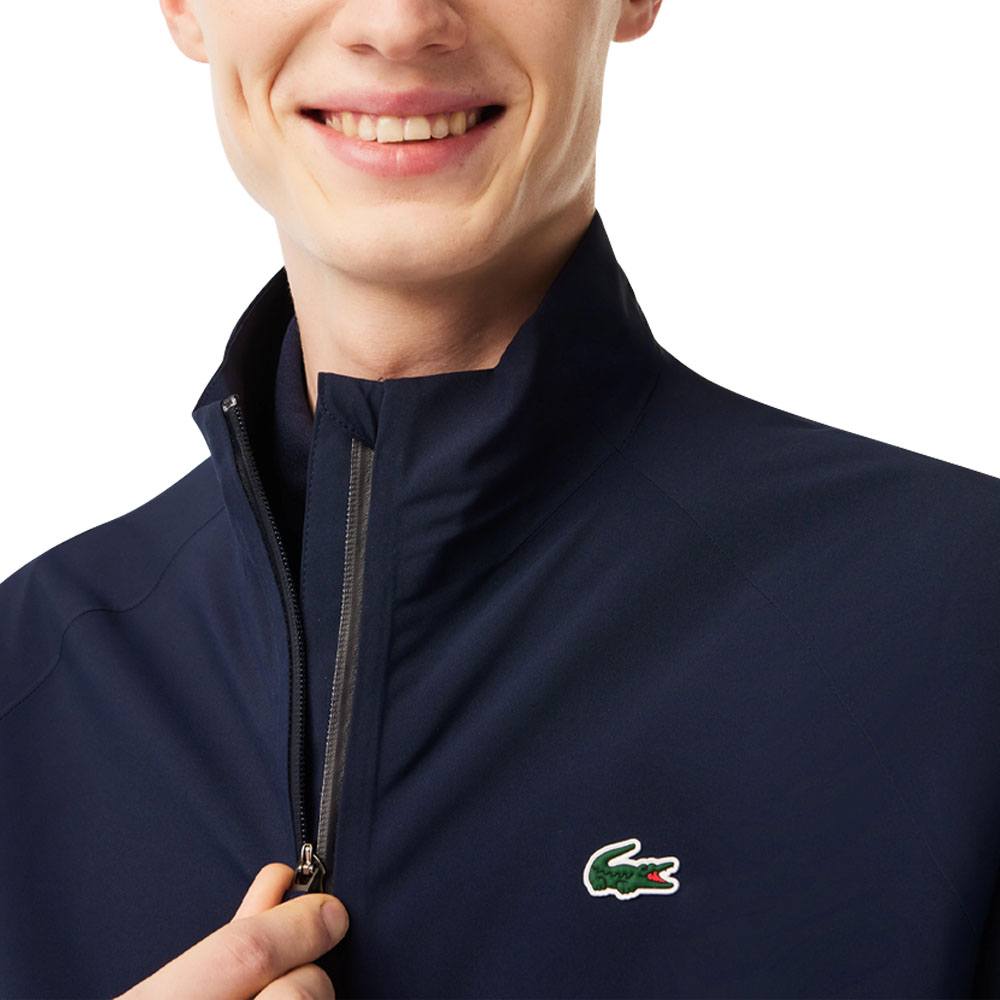 Lacoste Zip-Up Waterproof Windbreaker Golf Jacket 2023