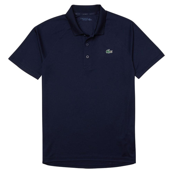 Lacoste Sport Breathable Abrasion-Resistant Interlock Golf Polo Navy - SS23 Men