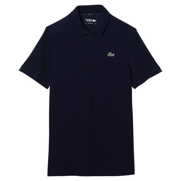 Lacoste Sport Organic Cotton Pique Golf Polo Navy - SS23 Men