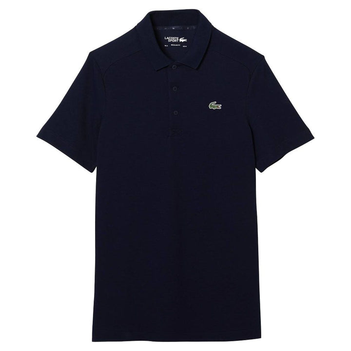 Lacoste Sport Organic Cotton Pique Golf Polo Navy - SS23 Men