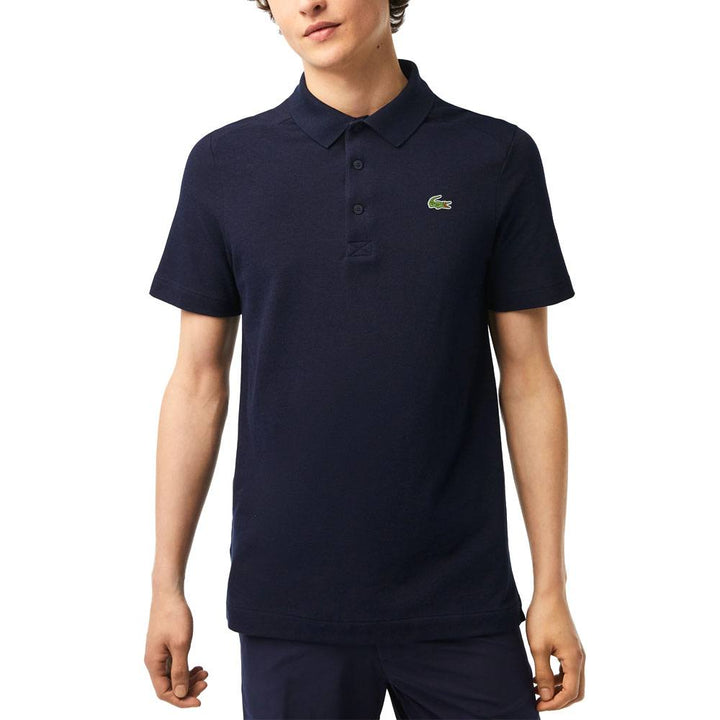 Lacoste Sport Organic Cotton Pique Golf Polo Navy - SS23 Men