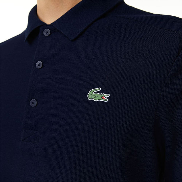 Lacoste Sport Organic Cotton Pique Golf Polo Navy - SS23 Men