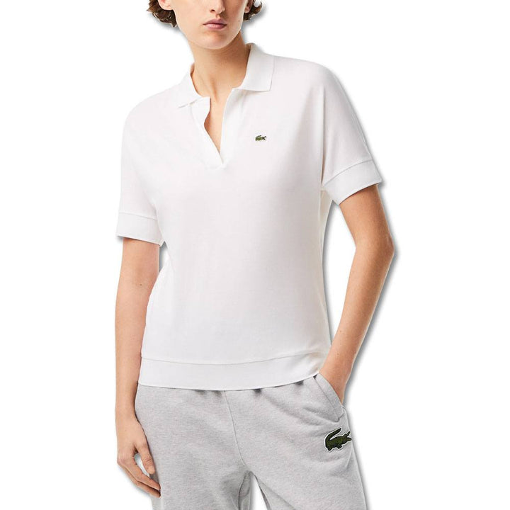 Lacoste Loose Fit Flowy Pique Golf Polo 2023 Women