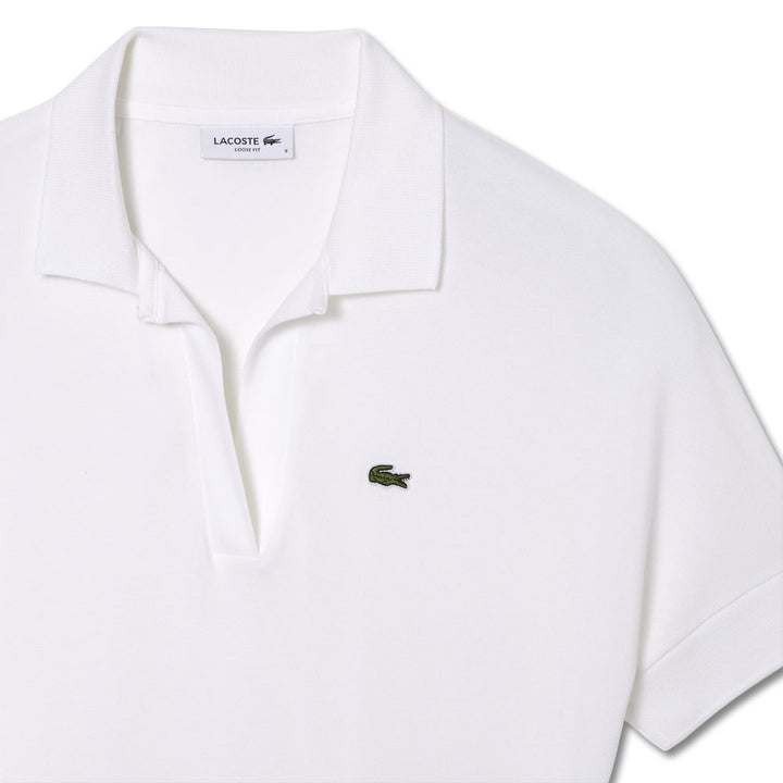 Lacoste Loose Fit Flowy Pique Golf Polo 2023 Women