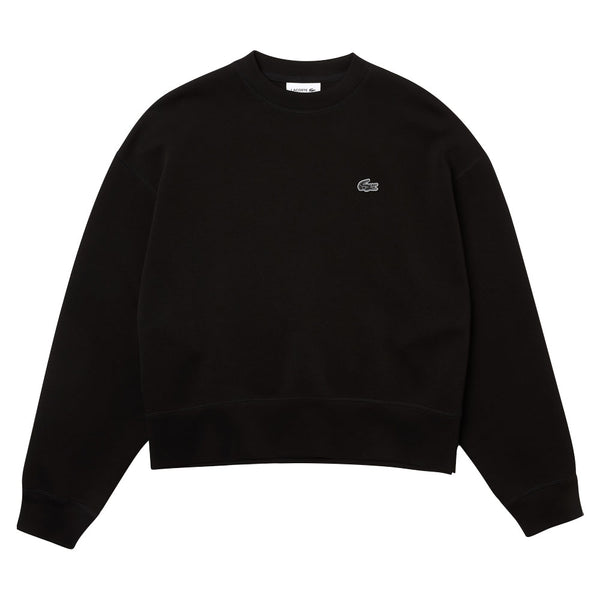 Lacoste Print Back Golf Sweater Black - FW23 Women