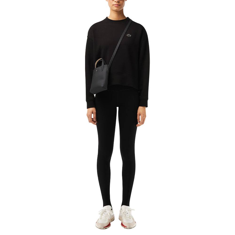 Lacoste Print Back Golf Sweater Black - FW23 Women