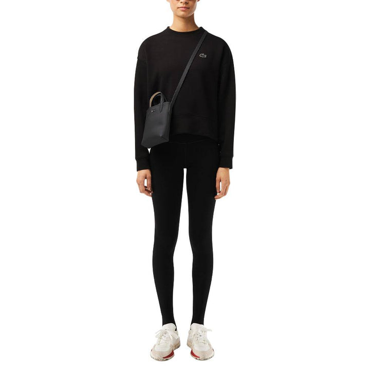 Lacoste Print Back Golf Sweater Black - FW23 Women