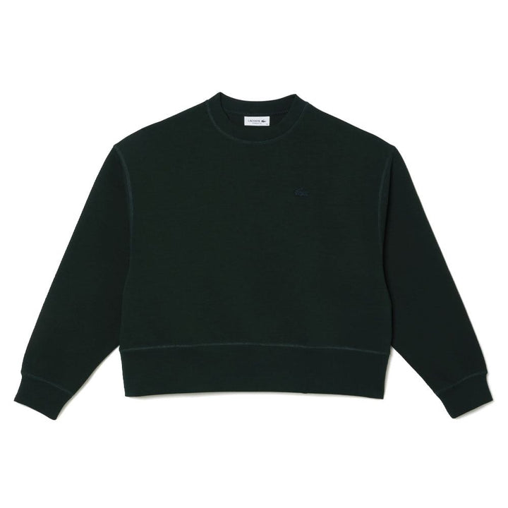 Lacoste Print Back Golf Sweater Green - FW23 Women