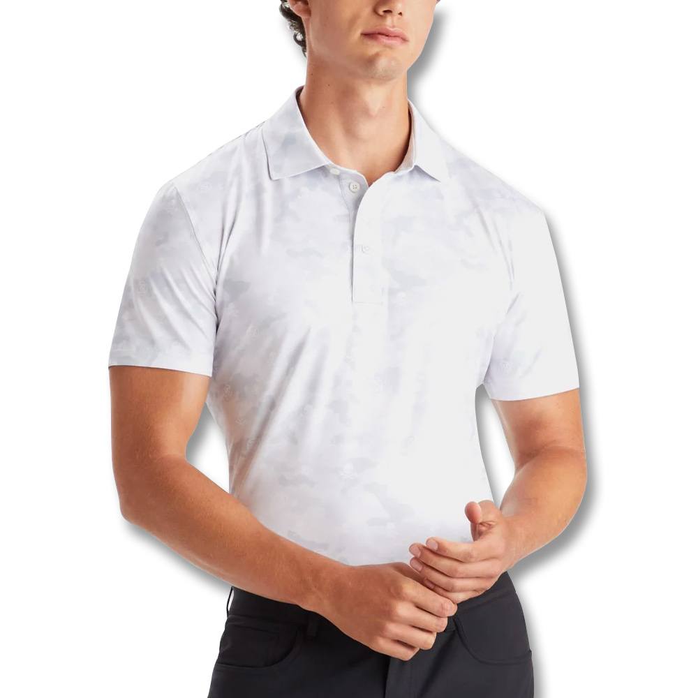 Gfore Icon Camo Tech Jersey Golf Polo 2023