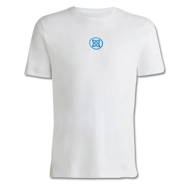 Gfore Apres Cotton Tee Golf T-Shirt Snow - 23 Men