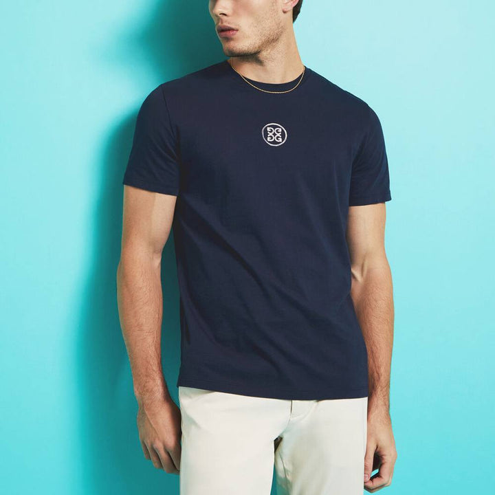 Gfore Apres Cotton Tee Golf T-Shirt Twilight - 23 Men
