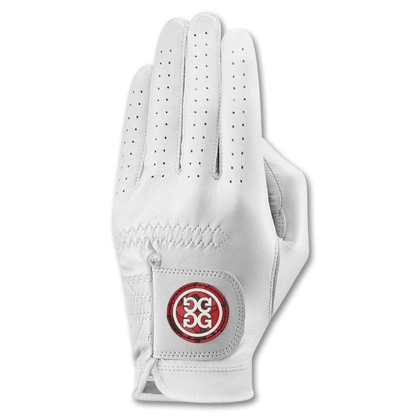 Gfore Essential Camo Patch Golf Glove Snow/Scarlet - 24
