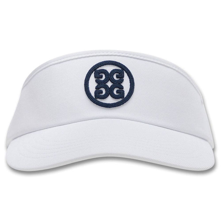 Gfore Circle G's Stretch Twill Golf Visor Snow - 23 Women