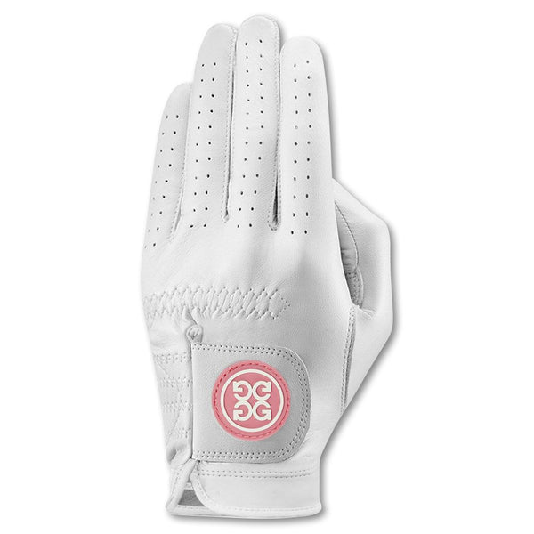 Gfore Pastel Collection Golf Glove Snow/Blush - 23 Women