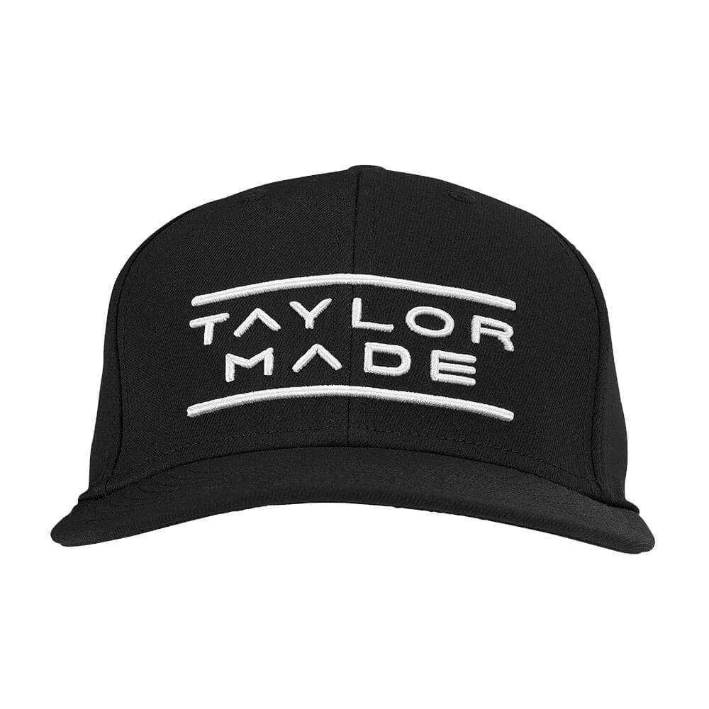 TaylorMade Stretchfit Flatbill Hat Golf Cap 2023