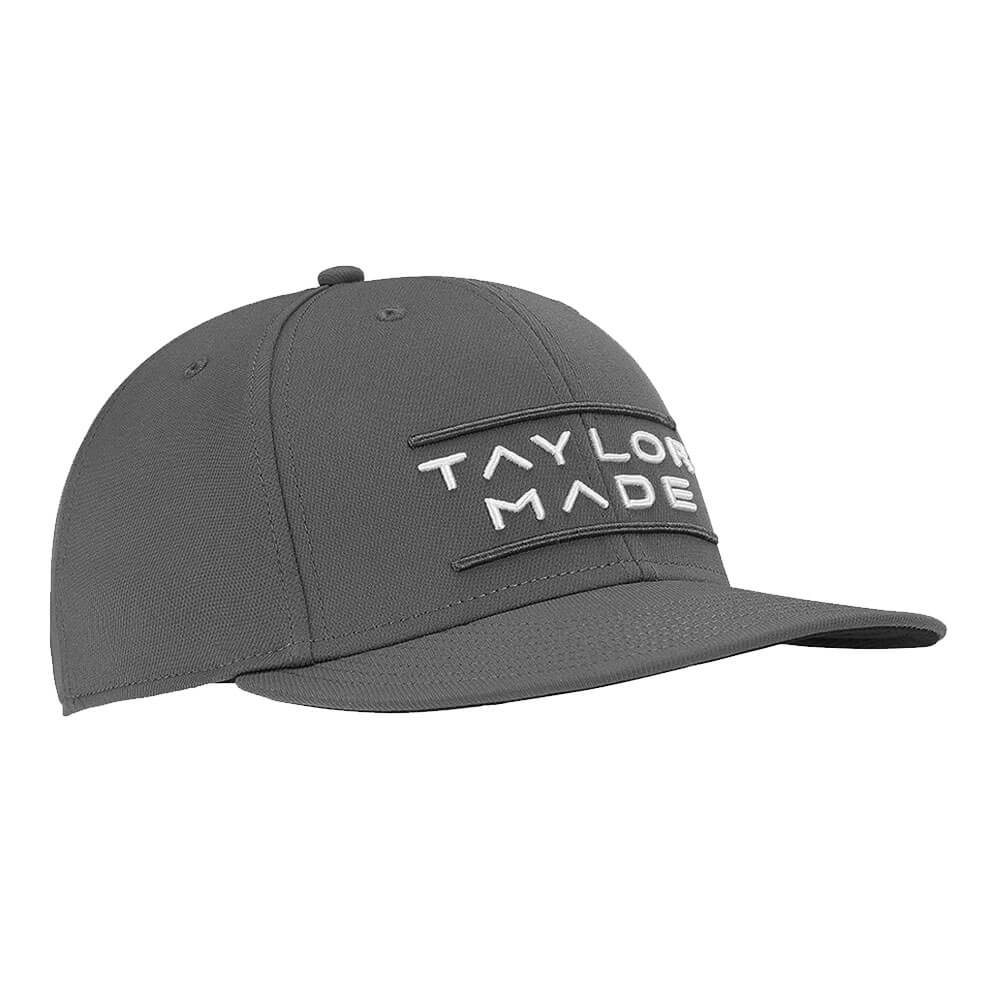 TaylorMade Stretchfit Flatbill Hat Golf Cap 2023