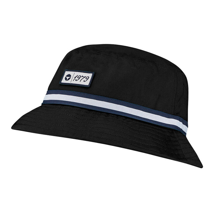 TaylorMade Vintage Twill Golf Bucket Hat Black - 23 Men