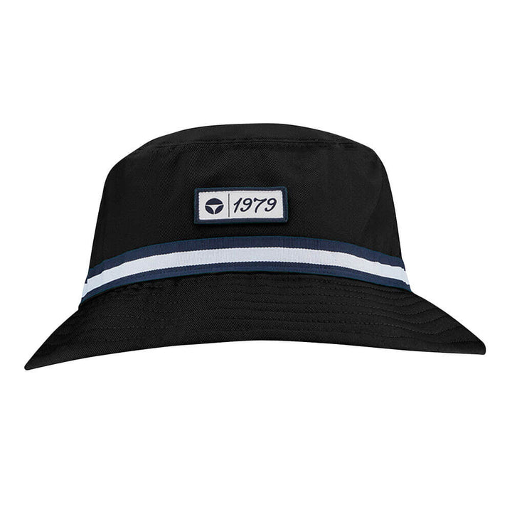 TaylorMade Vintage Twill Golf Bucket Hat Black - 23 Men