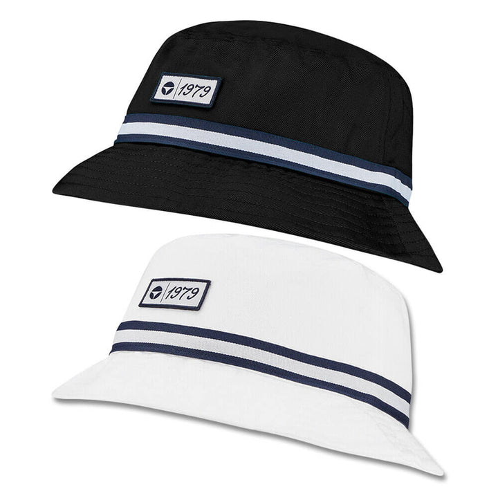TaylorMade Vintage Twill Golf Bucket Hat Black - 23 Men