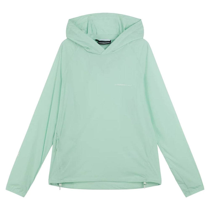 J.Lindeberg Arron Stretch Wind Hoodie Golf Jacket Honeydew - SS23