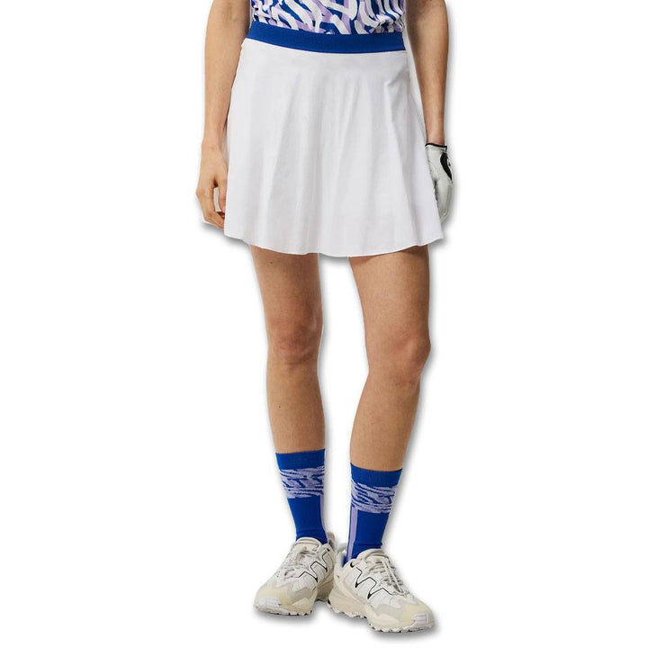 J.Lindeberg Mimi Golf Skirt White - SS23 Women