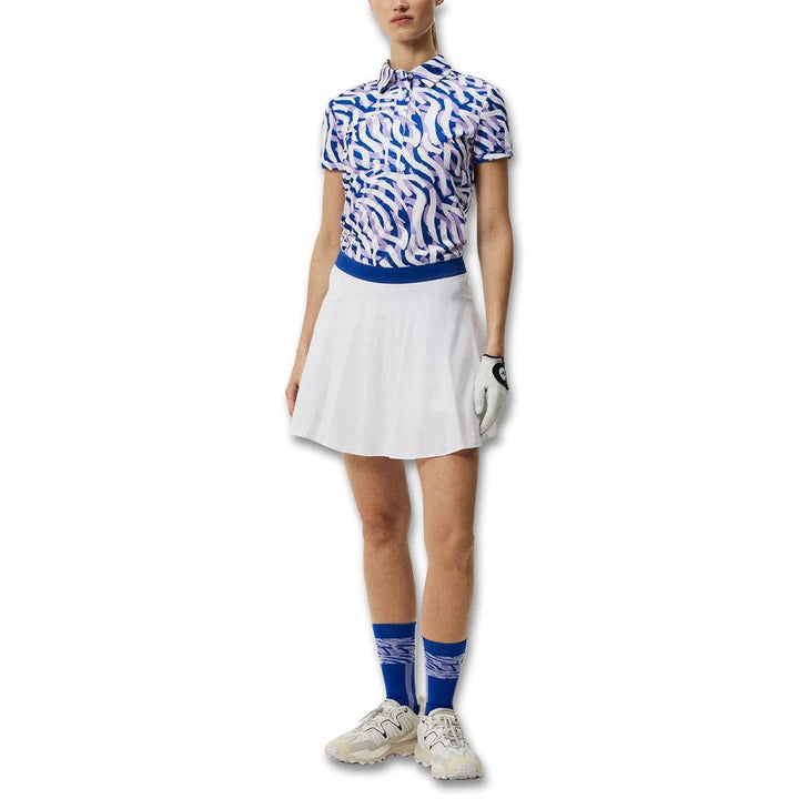 J.Lindeberg Mimi Golf Skirt White - SS23 Women