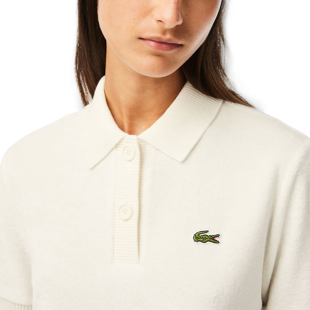 Lacoste Organic Cotton Terry Cloth Golf Polo 2023 Women